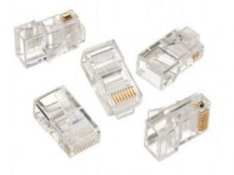 GEMBIRD LC-8P8C-001/100 Modular plug 8P8C 30u'' CAT5 gold plated, 100 u pakovanju 19927