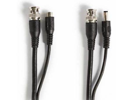 NEDIS CCTVCA10BK100 CCTV Security Cable BNC / DC RG59, 10m (841) 38540