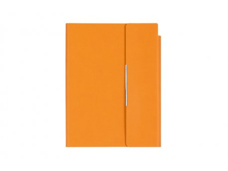 VELVET Notes sa magnetnim preklopom A5 Narandžasta