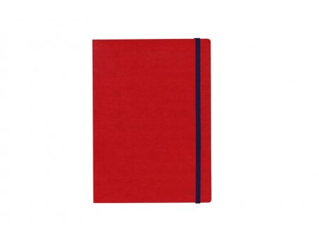 VELVET Notes sa lastišem A5 Crvena