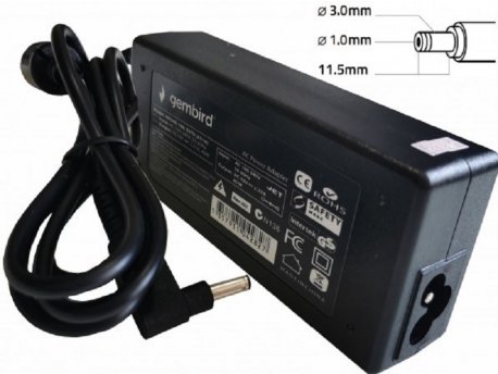 GEMBIRD NPA65-190-3420 (AC08) punjač za laptop 65W-19V-3.42A, 3.0x1.1mm (819) 38948