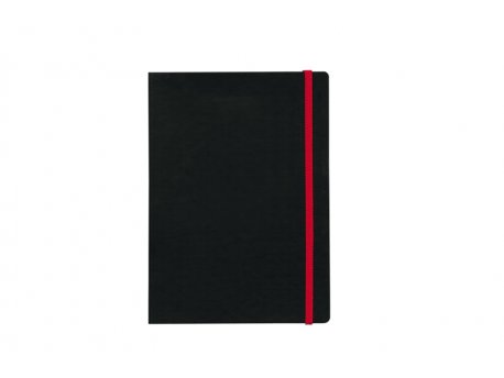 VELVET Notes sa lastišem A5 Crna