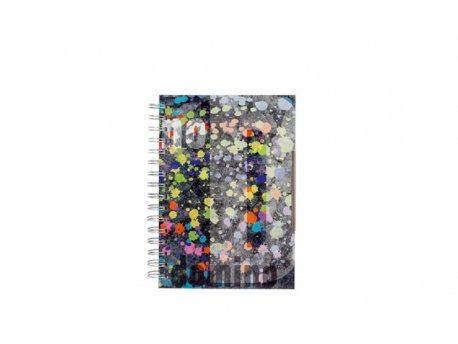 VITRO Notes sa spiralom B5 Siva