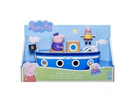 HASBRO Peppa Pig grandpa pigs cabin boat