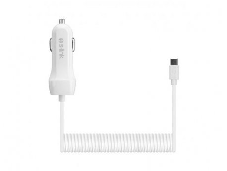 S-LINK Swapp SW-C735 auto punjač za telefon+kabl USB C 17655