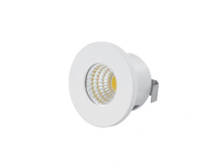 PROSTO Ugradna LED lampa 3W toplo bela LUG-303-3/WW