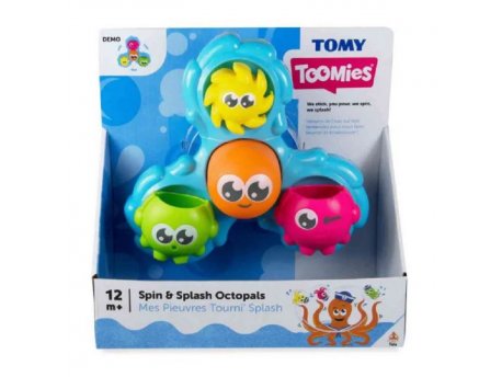 TOMY Igračka za vodu Spin and Splash Octopals