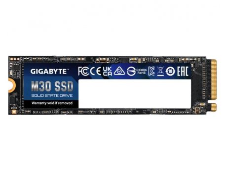 GIGABYTE 512GB M.2 PCIe Gen3 x4 NVMe M30 SSD GP-GM30512G-G HDD03621