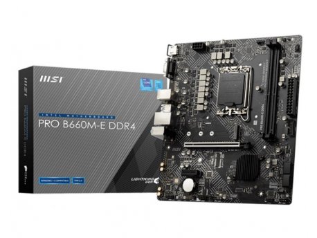MSI PRO B660M-E DDR4