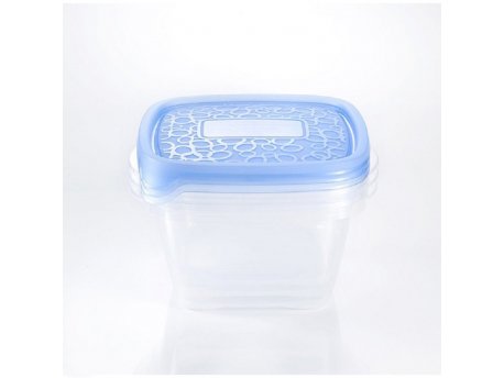 CURVER Set kutija za hranu Take away 3 X 1,1 L plava