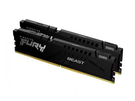 KINGSTON DIMM DDR5 32GB 2x16GB kit 5200MHz KF552C40BBK2-32 Fury Beast