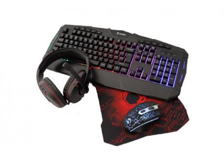 EVEREST Gejmerski 4 u 1 komplet KB-GX41 Molten-X
