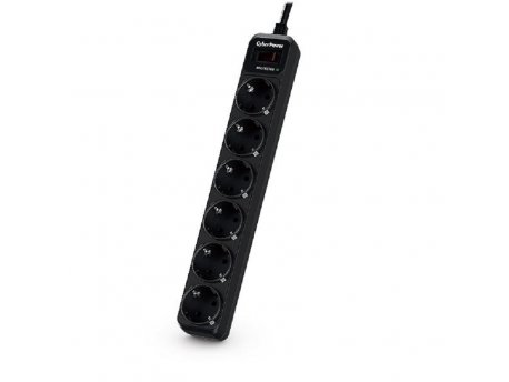CYBERPOWER Produžni kabl prenaponska zaštita B0620SC0 6xšuko/1,8m 0342110