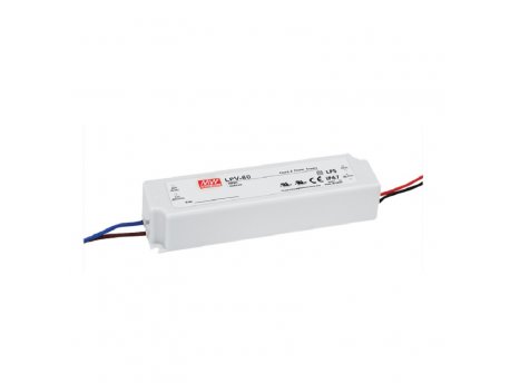 MEANWELL Ispravljač 60W IP67 LPV-60-12