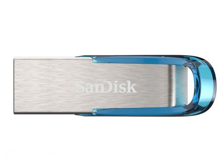 SANDISK USB FD.128GB Ultra Flair Blue SDCZ73-128G-G46B 0704916