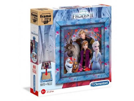 CLEMENTONI Puzzle 60 frame me up Frozen 2
