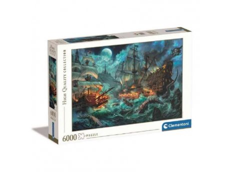 CLEMENTONI Puzzle 6000 HQC pirates