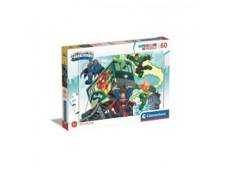 CLEMENTONI Puzzle 60 dc comics sf