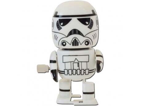 STAR WARS Figura Wind-up Walking Wobbler Storm Trooper