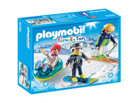 PLAYMOBIL Zimska kolekcija - Ekipa za skijanje