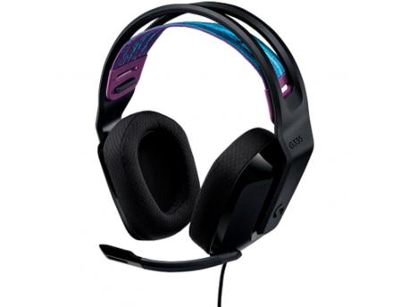 LOGITECH G335 gejming slušalice, crne, 3.5mm