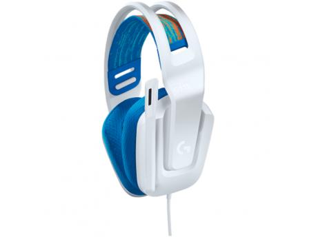 LOGITECH G335 gejming slušalice, bele, 3.5mm