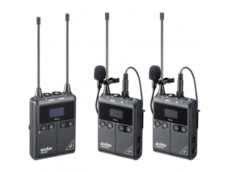 GODOX WmicS1 Kit 2 UHF bežični audio set (transmiter + 2 bubice) 7057