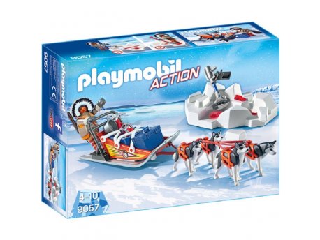 PLAYMOBIL Zimska kolekcija - Haski - Vuča sanki