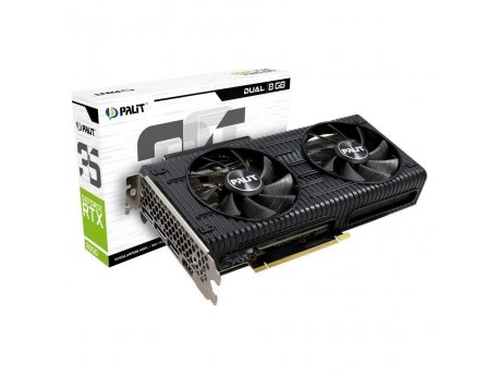 PALIT RTX3050 Dual NE63050019P1-190AD NVD/8GB/GDDR6/128bit/crna graficka kartica