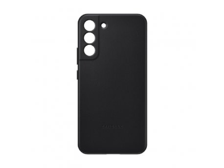 SAMSUNG KOŽNA FUTROLA S22 CRNA EF-VS901-LBE