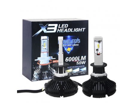 VELTEH LED sijalice H1 6000lm 50W par