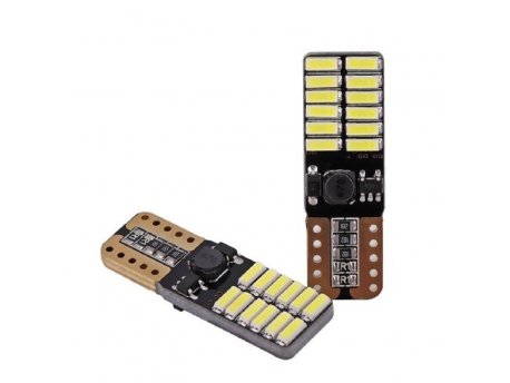 VELTEH Led sijalica Canbus T10 (2 kom) 24SMD