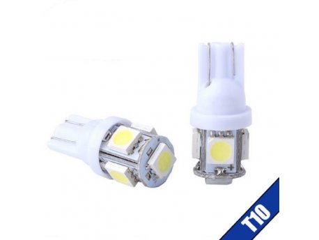 VELTEH Led sijalica T10-5050-5SMD bela (2 kom)