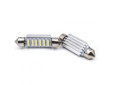 VELTEH LED sijalice za tablicu 39mm bele (2kom) 6SMD