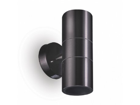 BBLINK Svetiljka JM-4077 zidna 2*GU10 IP65 siva