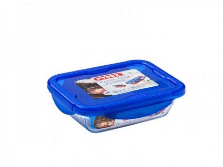 PGYTECH Pravougaoni pekač sa poklopcem 0,8l - PYREX - 281PG00/7046