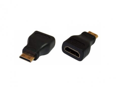 Xwave Adaper sa regularnog HDMI ulaz (ženski) -na mini HDMI izlaz (muški)/crni