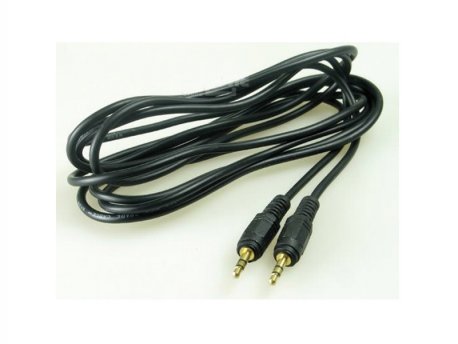 Xwave Audio kabl 3.5mm stereo (muški) na 3.5mm stereo (muški)/ 3m dužina kabla/crni