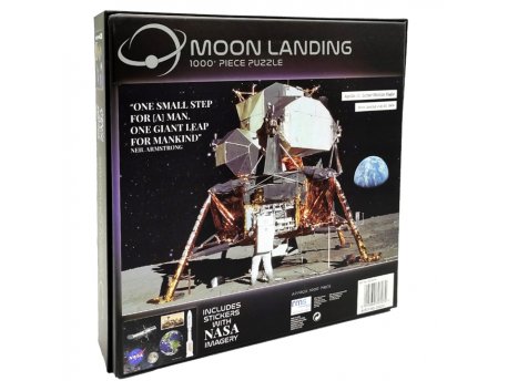 PERTINI NASA Puzzle sletanje na mesec 1000kom