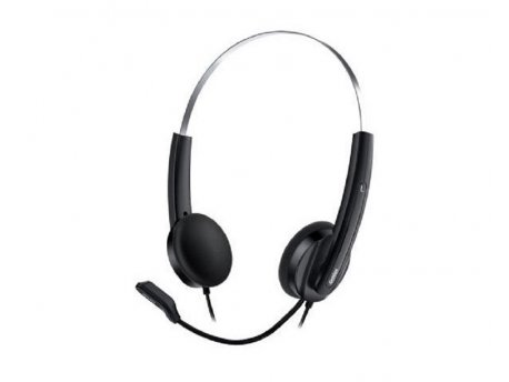 GENIUS HS-220U Black, USB, slusalice sa micr.