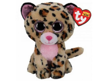 TY pliš Plišana igračka leopard Livvie MR36490