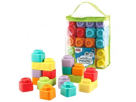 TOY HERO Gumeni konstruktor Gradnja 12 kom.