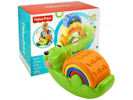 FISHER PRICE Krokodil piramida