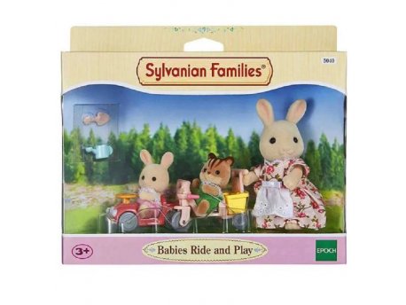 SYLVANIAN Babies ride and play