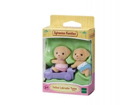 SYLVANIAN Yellow labrador twins (new)