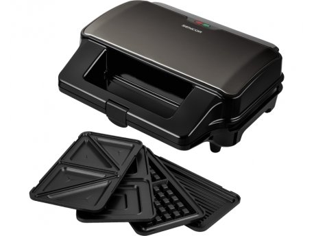 SENCOR SSM 9978BK preklopni toster 4 u 1