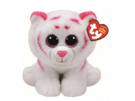 TY pliš Plišana igračka tabor-pink-white tiger