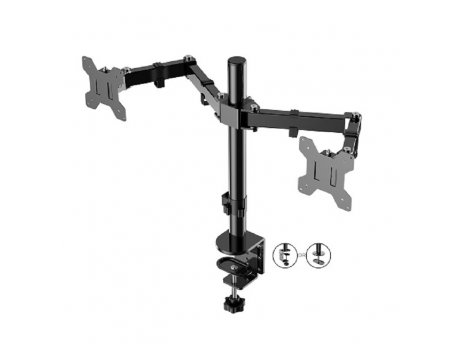 KETTZ Nosač za 2 monitora stoni 13''-27'' NM-K233 01-178
