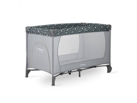 MoMi Belove prenosivi krevetac sivi