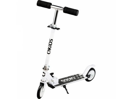 QKIDS Flo trotinet za decu Aluminium blue